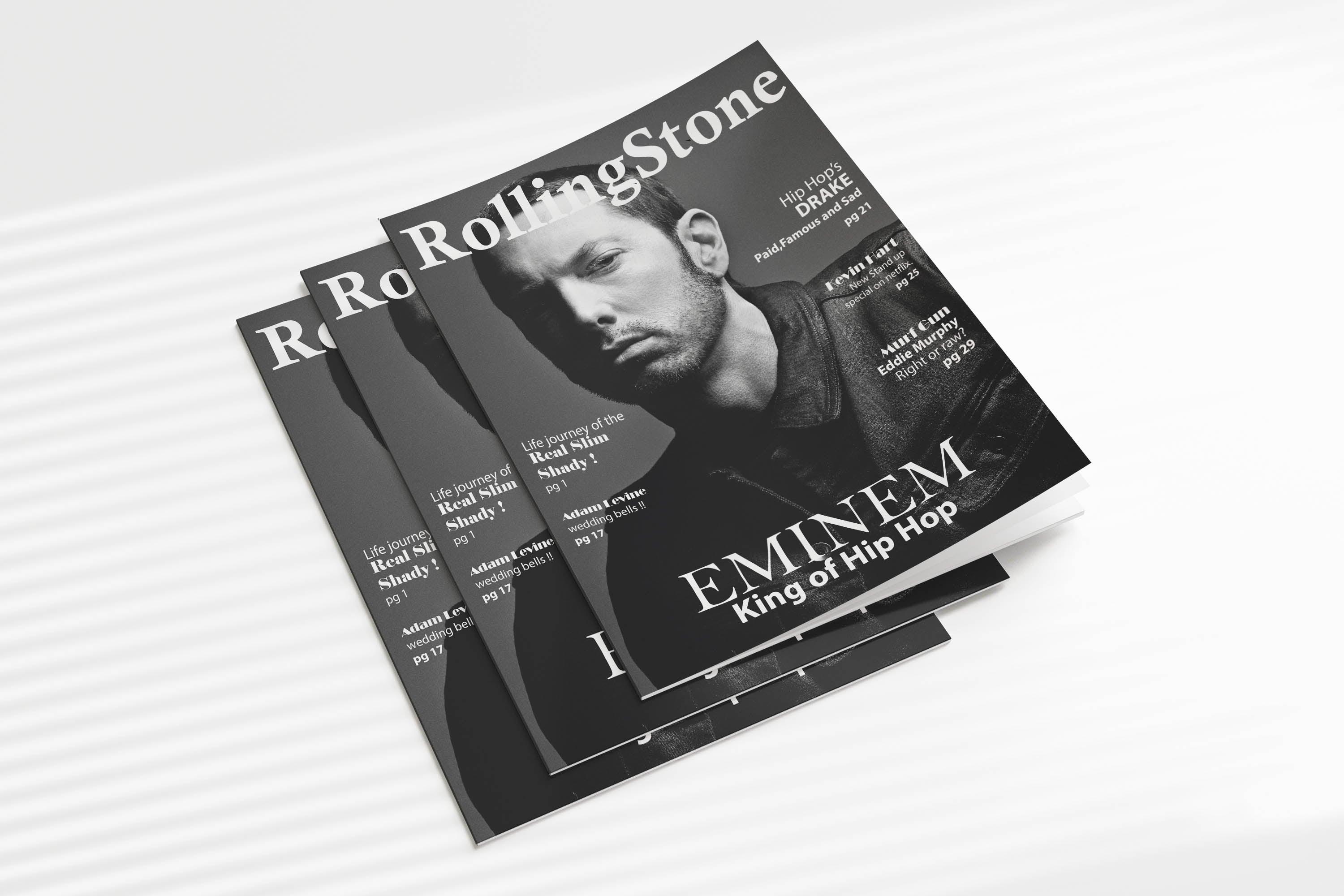 I will design professional magazine cover perfectly