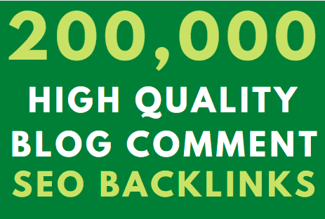 200k GSA blog comment High Authority Backlink on google Ranking