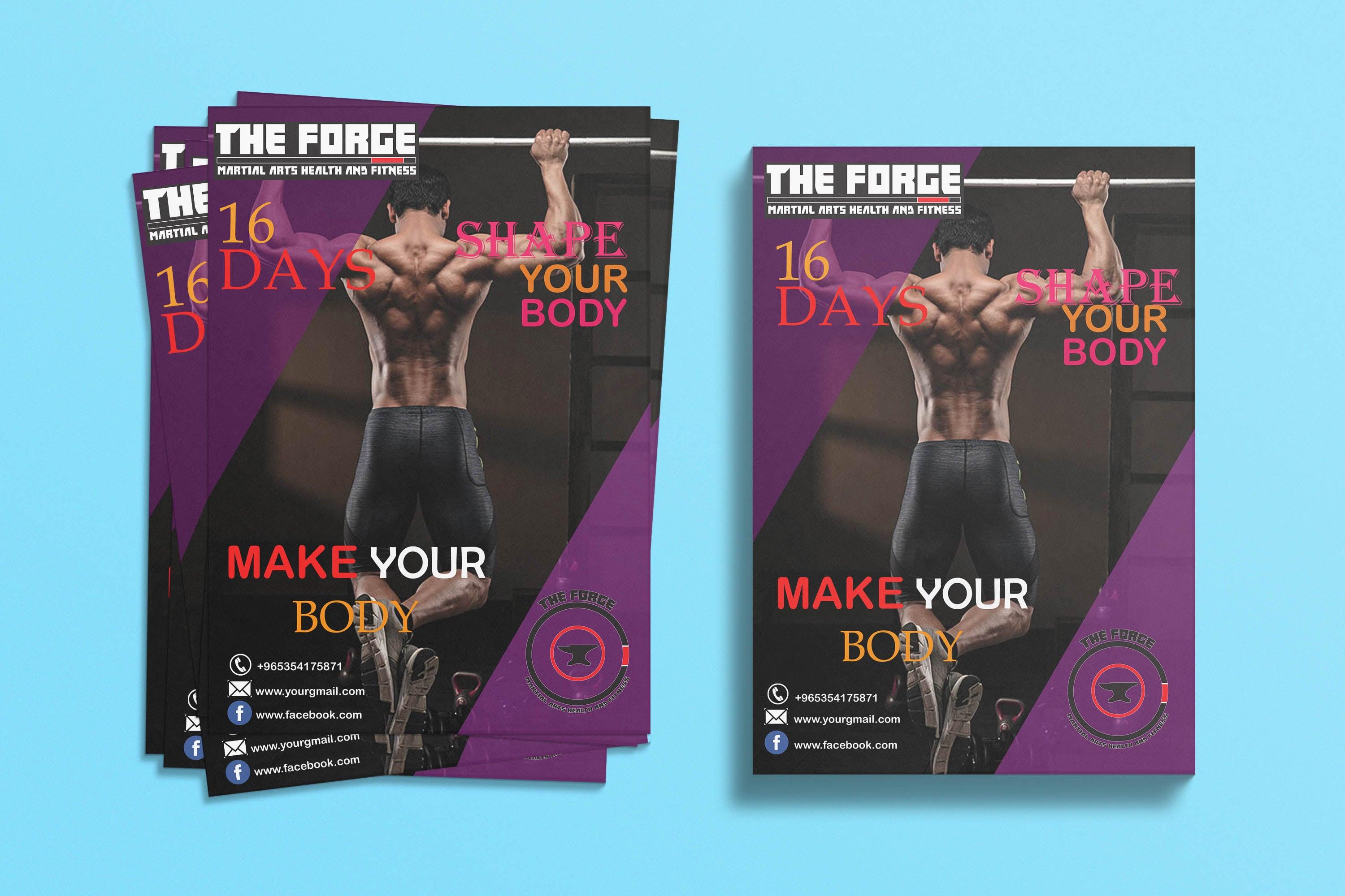  I will do professional Flyer, Brochure and Poster Design