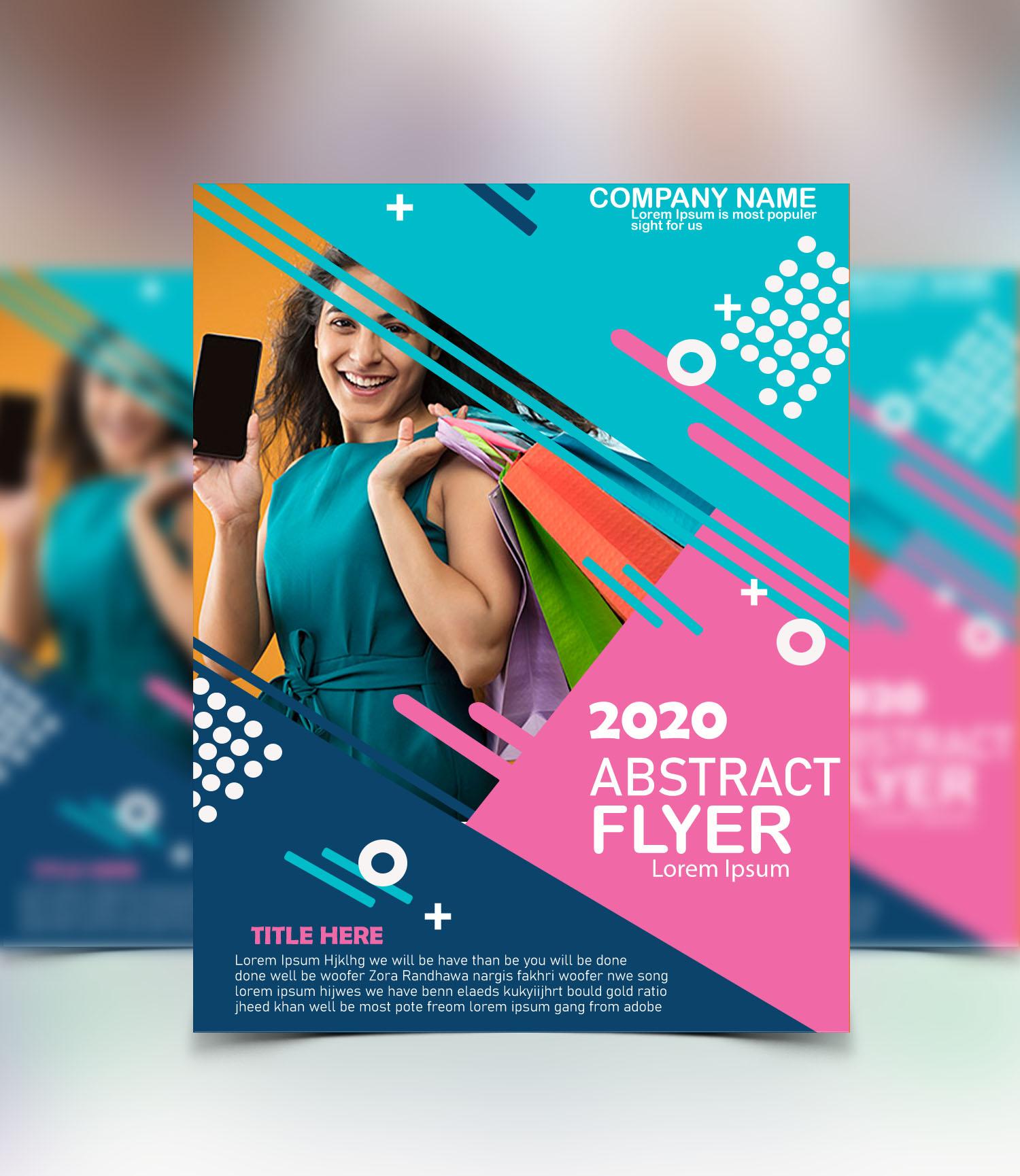  I will do professional Flyer, Brochure and Poster Design