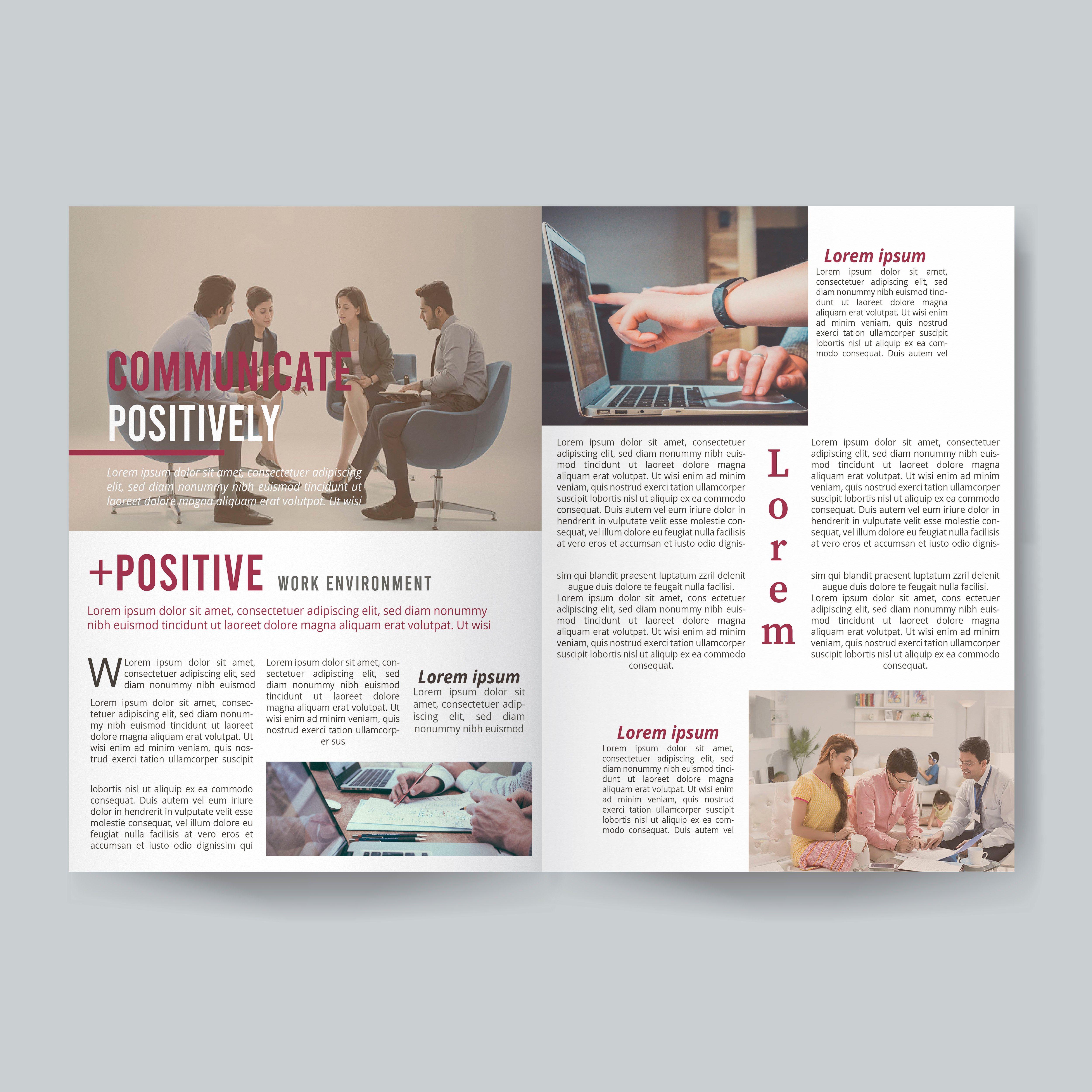 I will design attractive magazine 