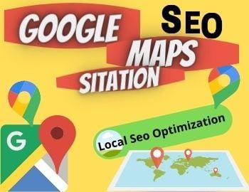 I will create Manually 100 google point map citations with your business description for local SEO