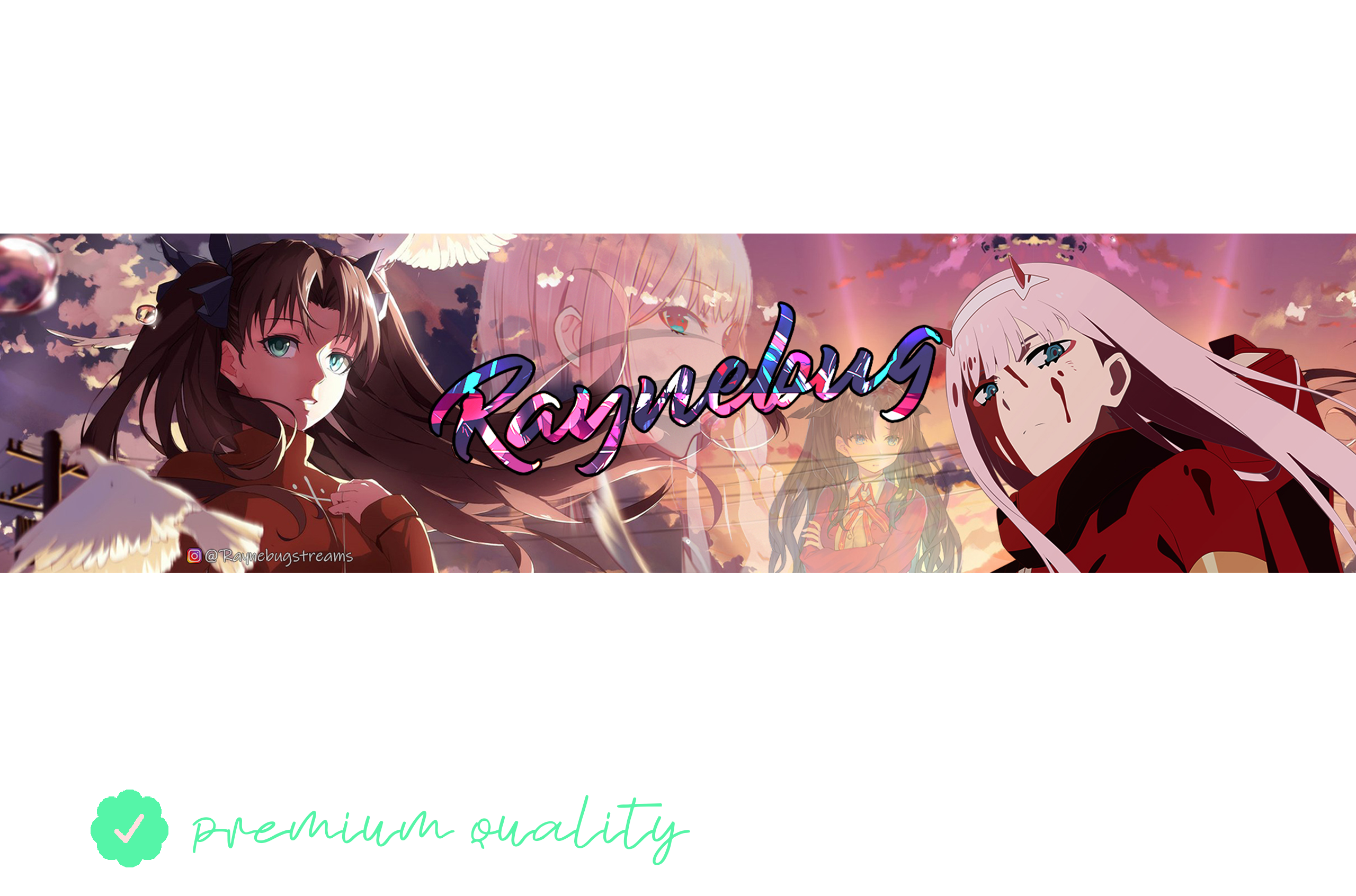 I will design unique gaming or anime banner for youtube, twitch etc