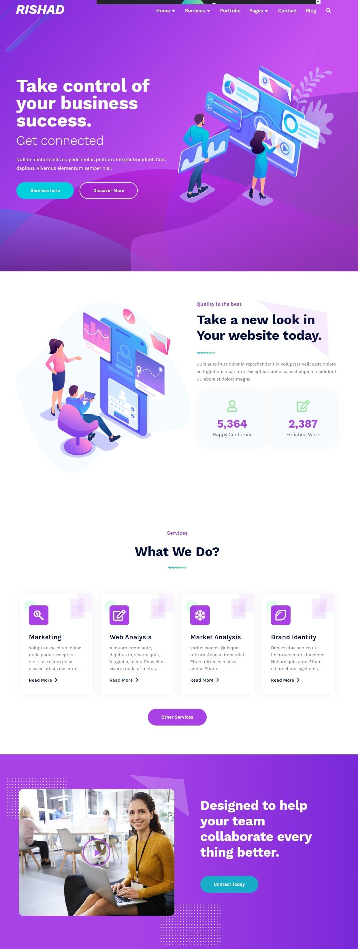 I will do clone duplicate redesign wordpress website