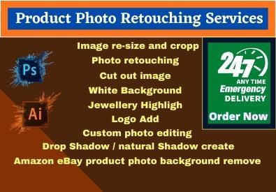 I will do jewelry image retouch, resizing, and cropping 5 Images