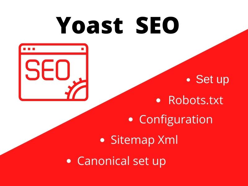 Yoast SEO setup to your site and configure for better result