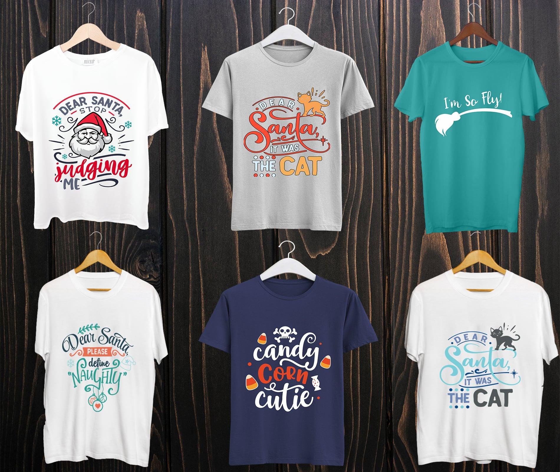 I will create 10 eye catching custom t shirt designs