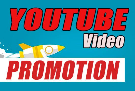 Promote Your YOUTUBE Videos with Safe & Organic