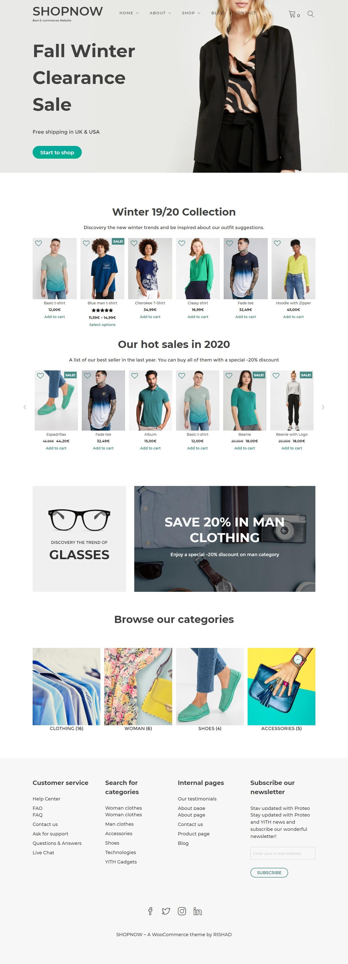 I will develop wordpress ecommerce online shop using woocommerce