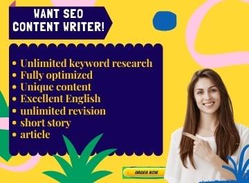 I will be your SEO website content writer or blog content writer.