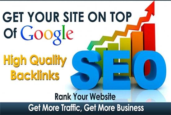 Shoot Your Site Into TOP Google Rankings With All-in One High PR Quality Backlinking Package
