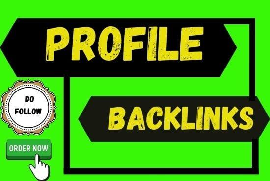 I will create, build 200 HQ unique domain authority SEO profile backlinks
