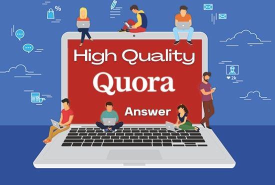 Promote your website 40 HQ Quora Answers for targeted traffic
