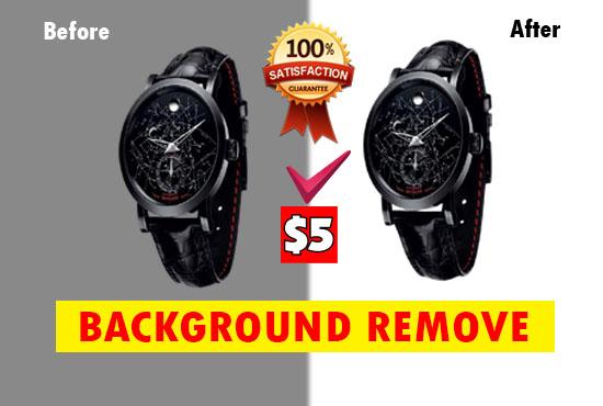 I will do background removal of 100+ images professionally