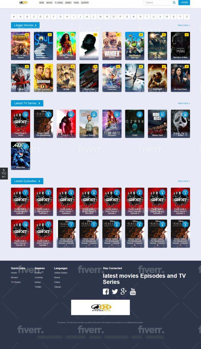 I will create an autopilot movie site for passive income 