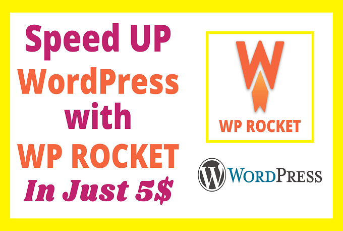 I will speed up WordPress with WP Rocket within 1 hour