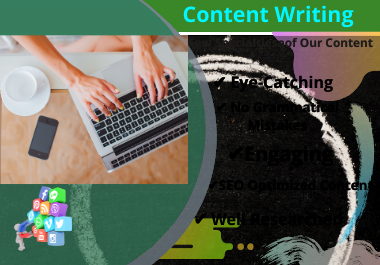 I will Do SEO Friendly Content Writing 1000 Words without Copywrite