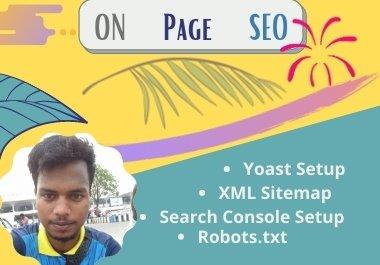 I Will DO Advanced ON-Page SEO For Wordpress