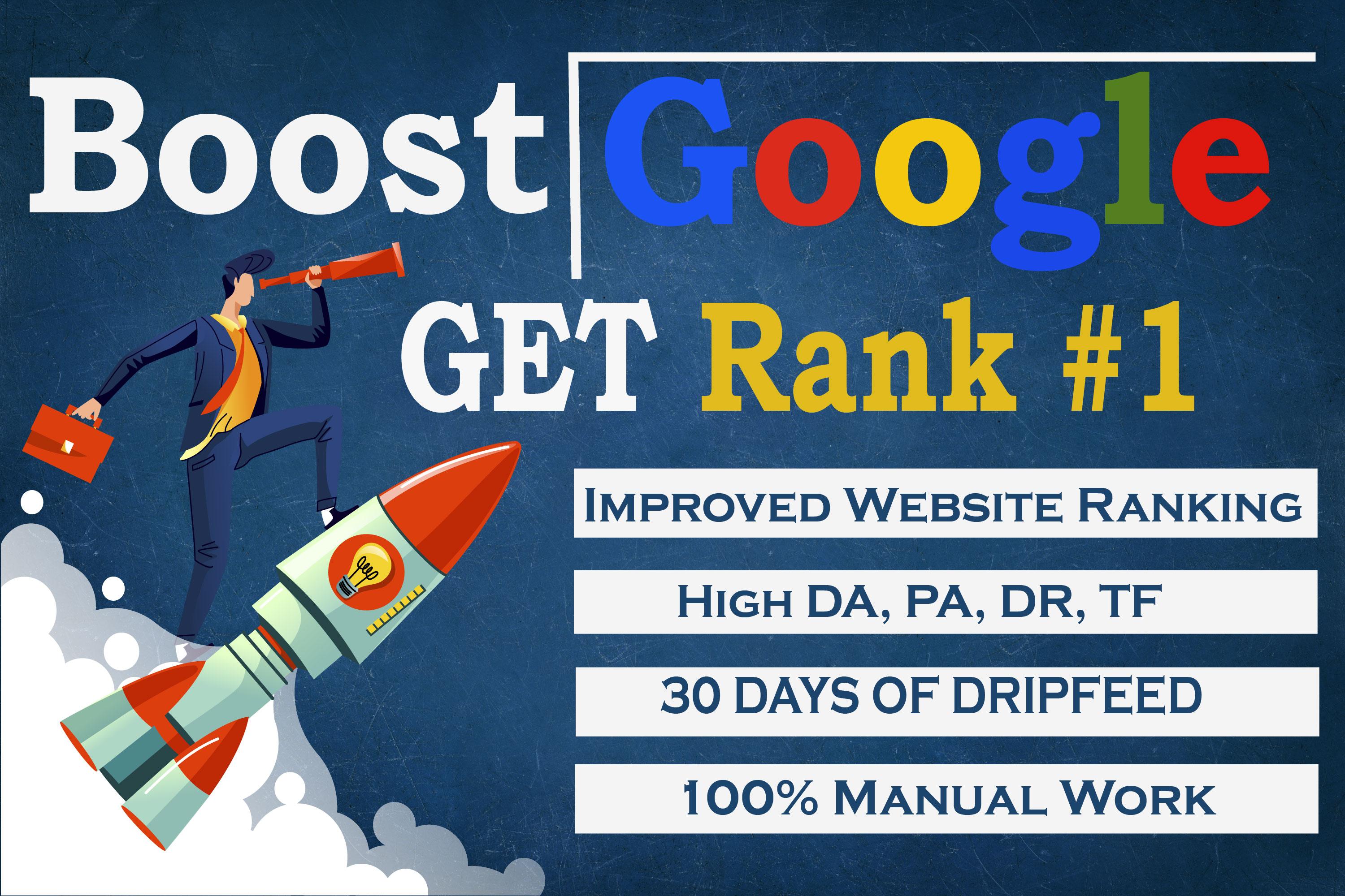 All in one monthly SEO package for boost your website Google Rank