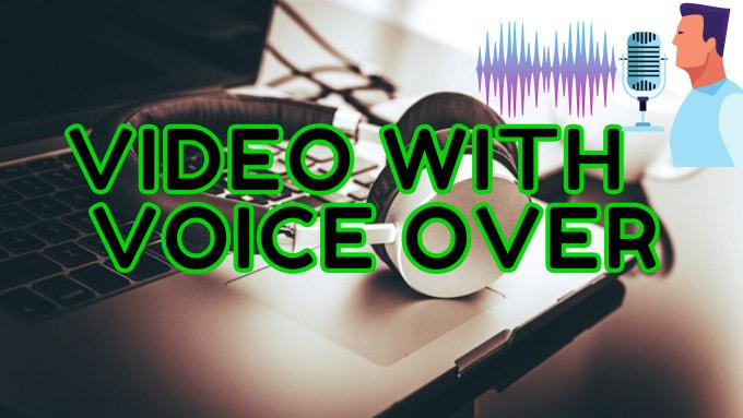 I will convert blog post, article,text or script into an engaging video with voice over