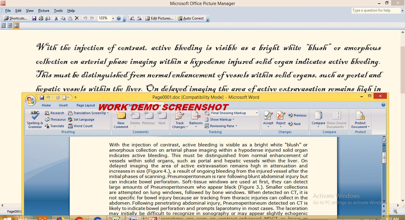 I will convert PDF to word and word to PDF