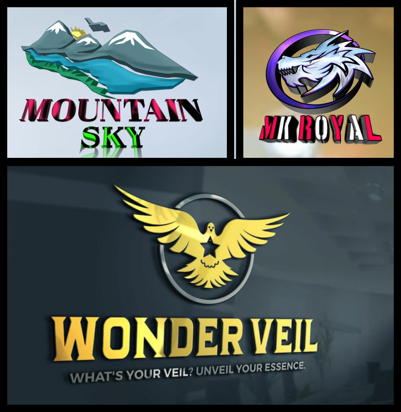 I will create a unique & professional 2D , 3D logo and other Graphic designs