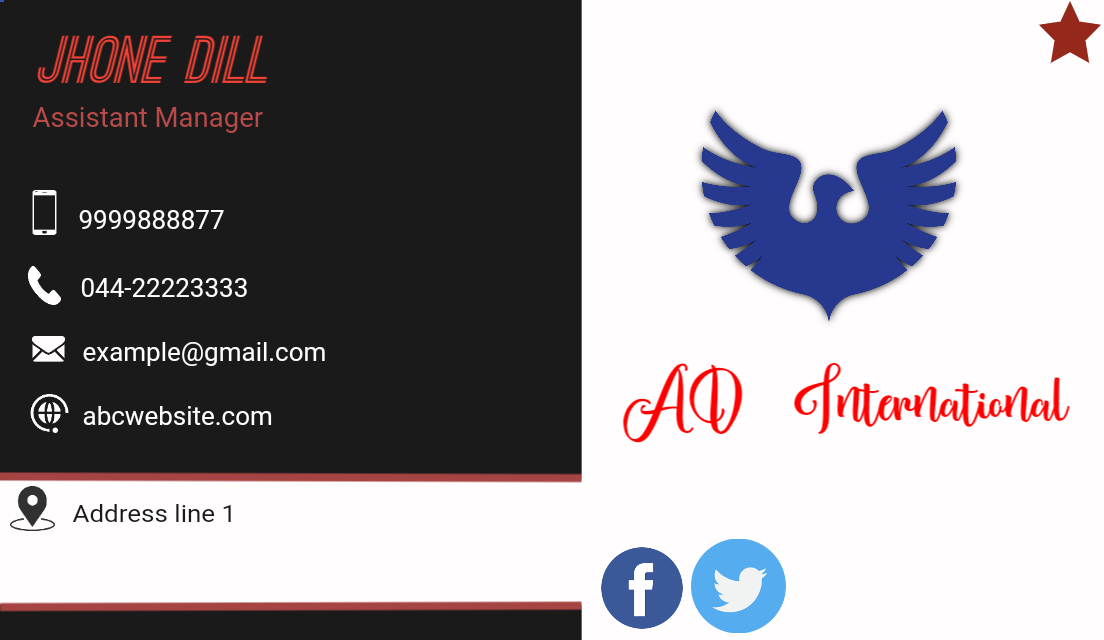 I will design world class digital and printed business card for your business