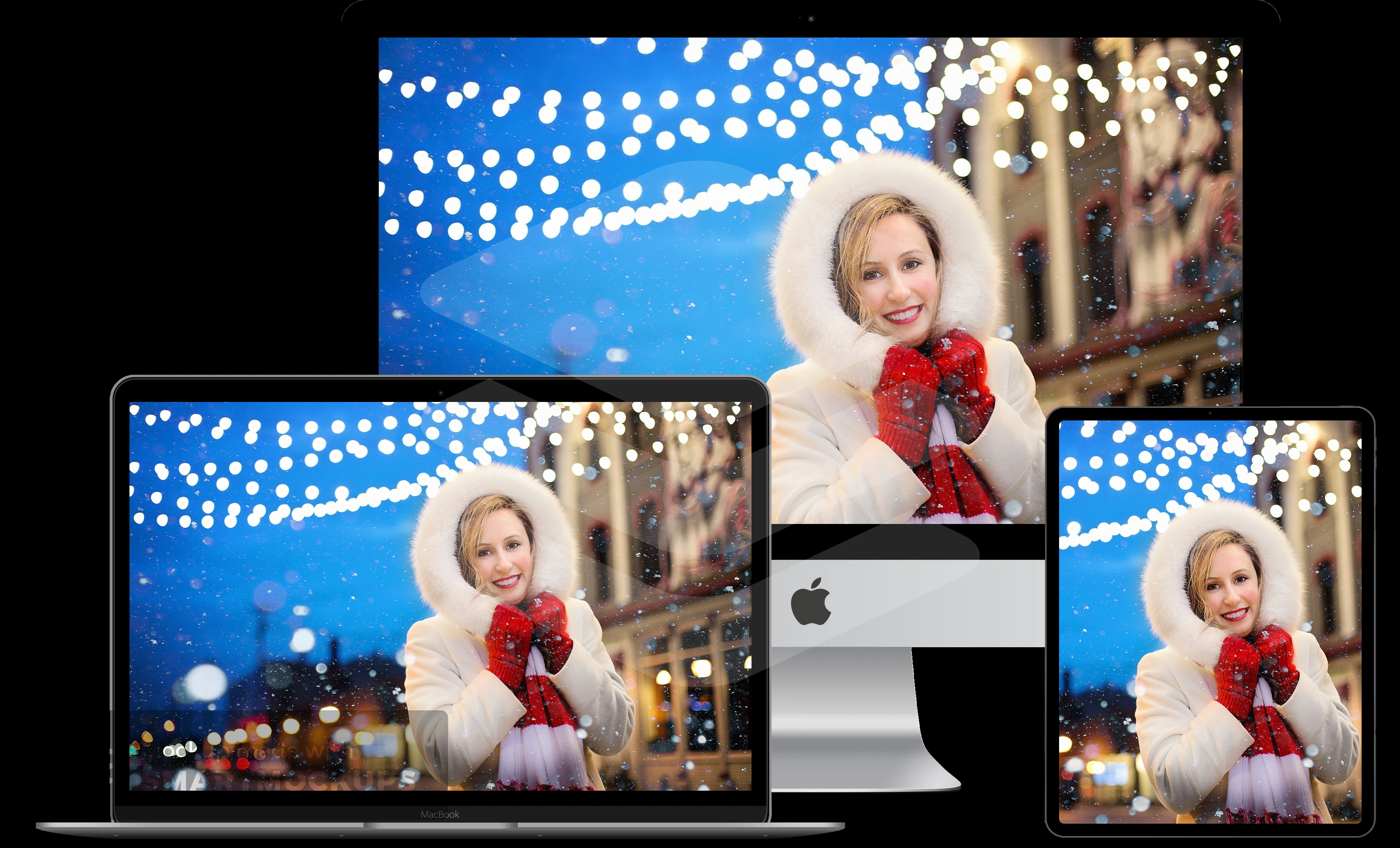 I will make 100 multi devices responsive website mockup or logo mockup in 6 h