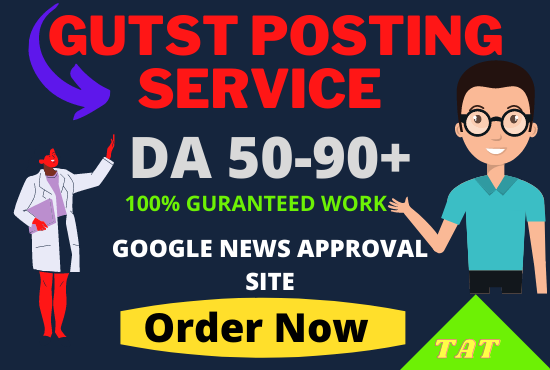  i will high DA guest post on my da 60 google news approved 