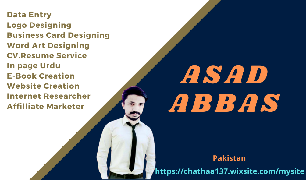 I will make a Beautiful visiting Card For you