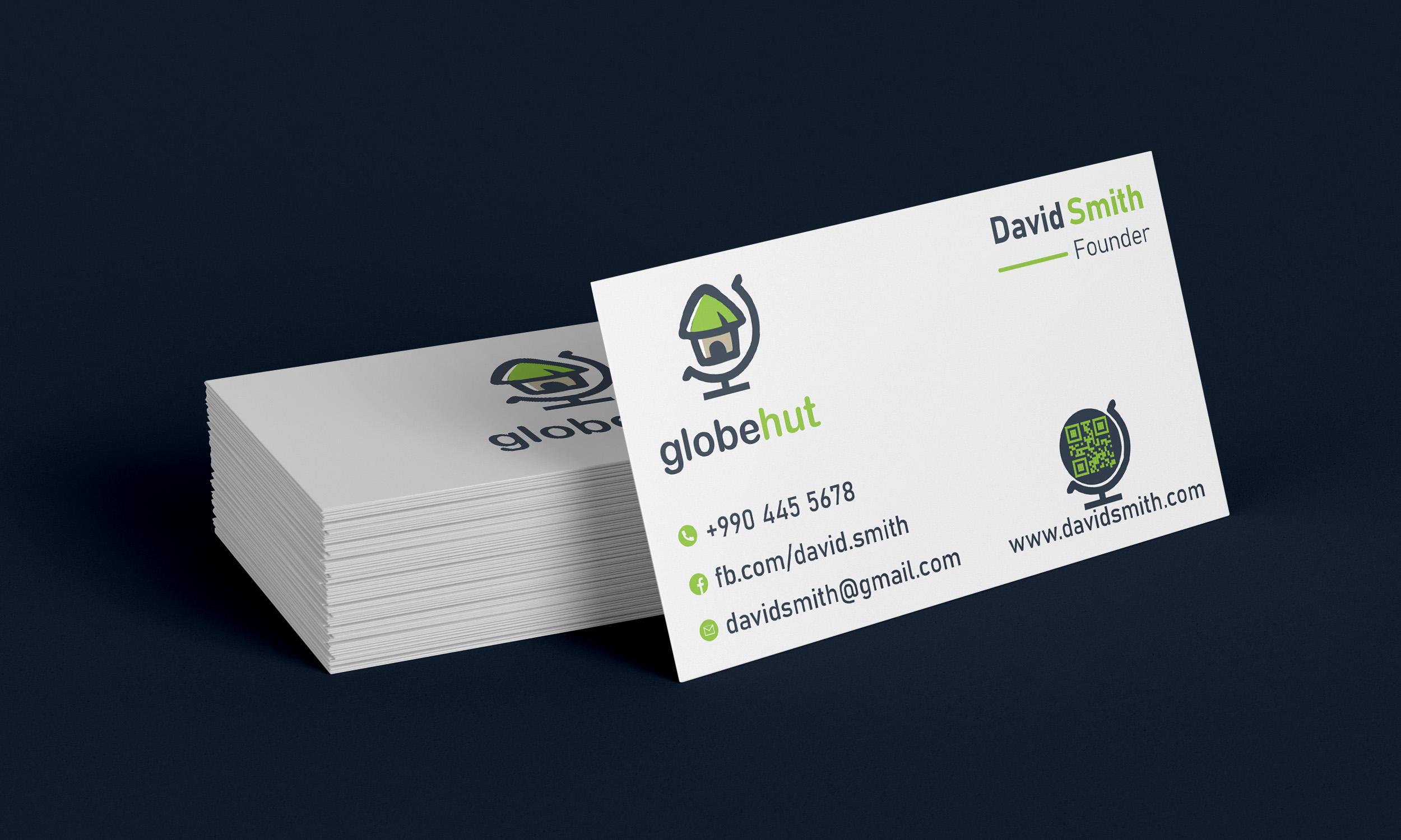 I will simple elegant and clean business card design