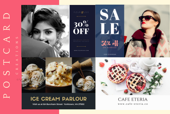 Design Amazing Flyer , Poster , Postcard for you