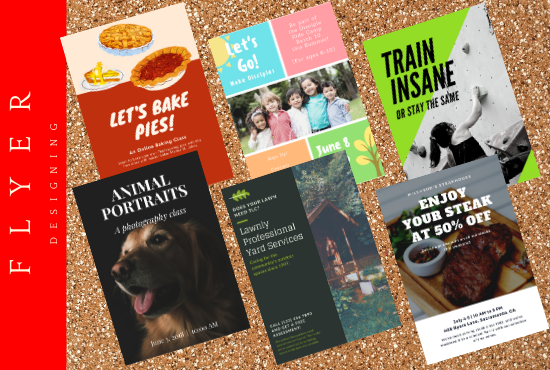 Design Amazing Flyer , Poster , Postcard for you