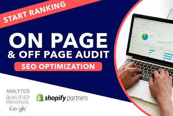 I will audit website and create a detailed SEO report with strategy