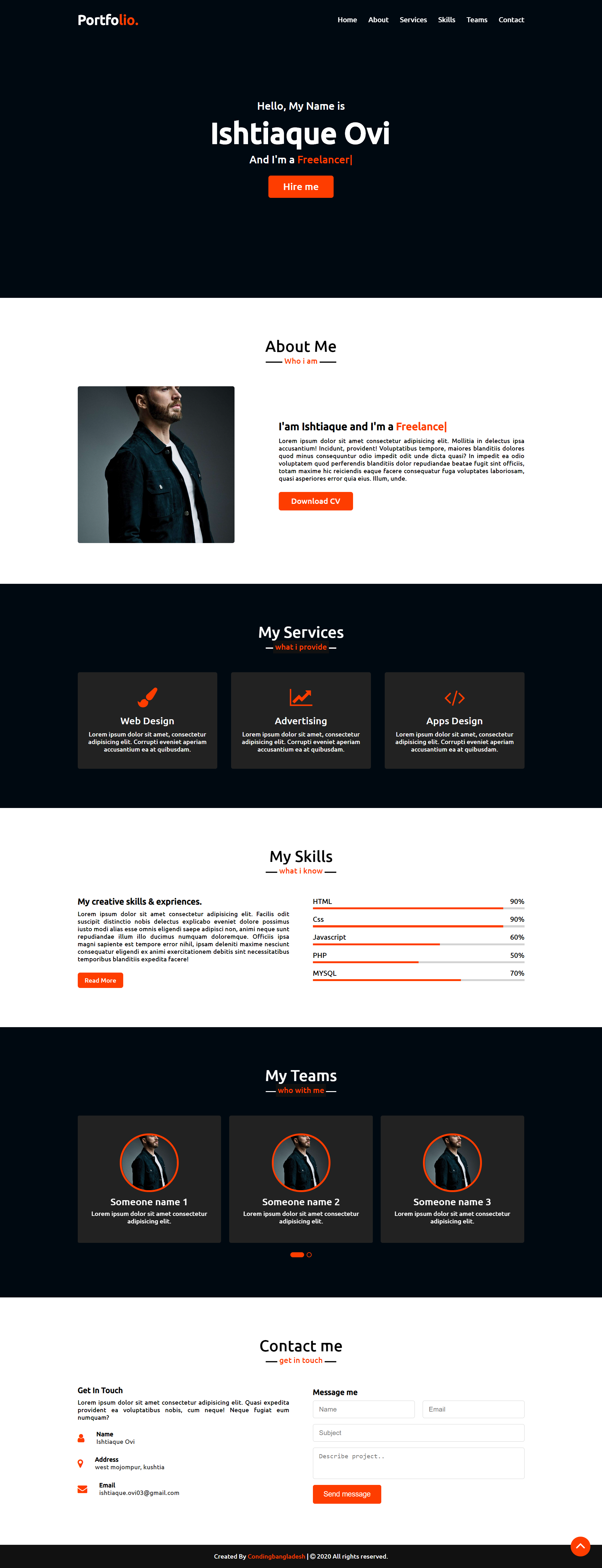 I will convert PSD to HTML bootstrap responsive website