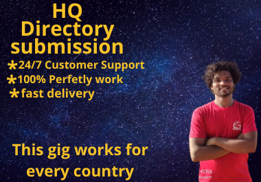 I will do 200 directory submissions.