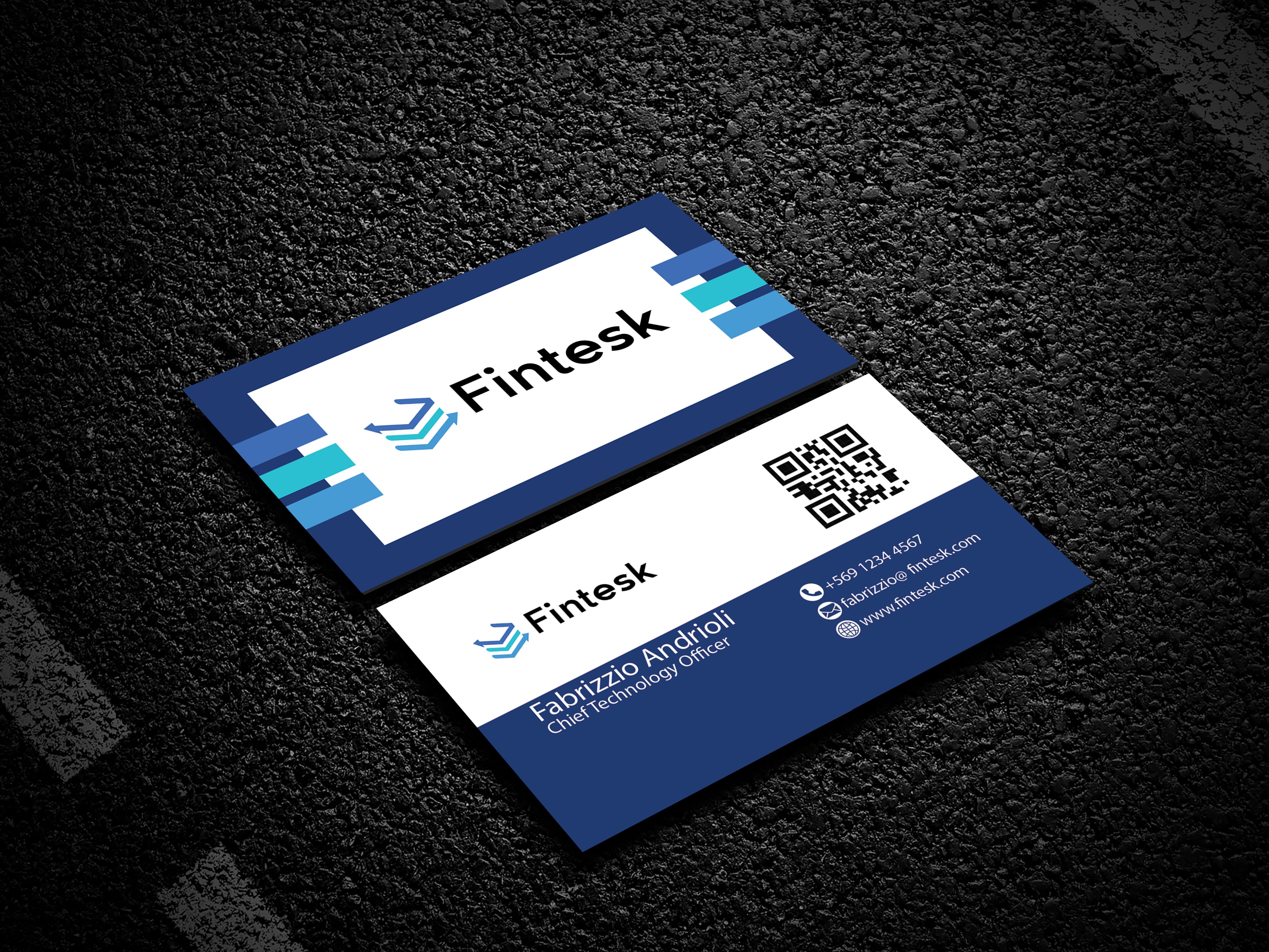 2 luxury business card and minimal business card, stationary design