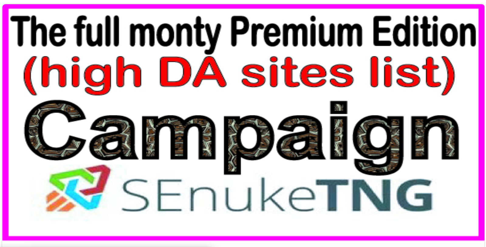 The full monty campaign 2020 (Unique Domains: 700)