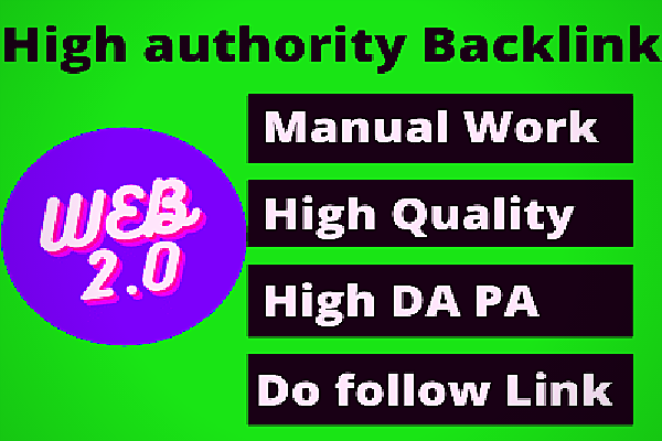 I will create 50 Awesome Web 2.0 PBN backlinks