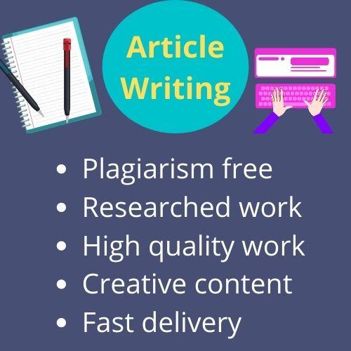 I will compose a handmade article (1000+ words)