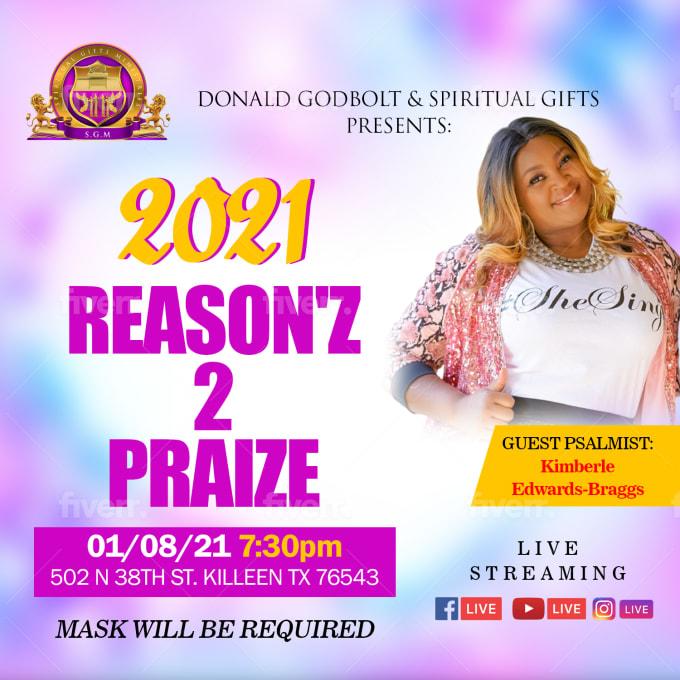 I will create a mind catching event,banner,pro church flyer