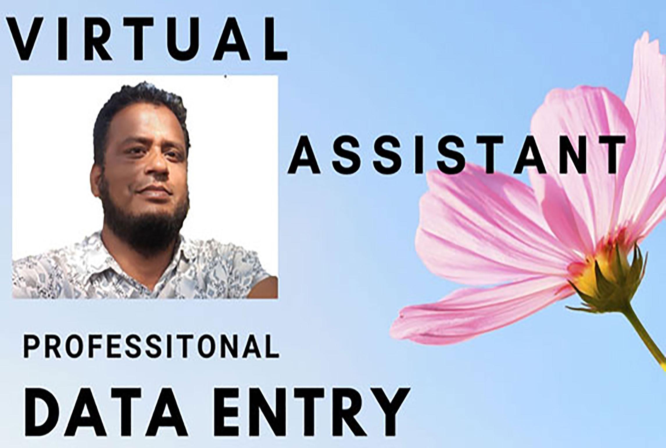 I will do any kind of data entry job