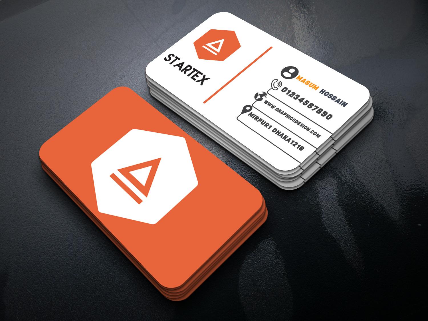 I will do Professional Business Card design like this