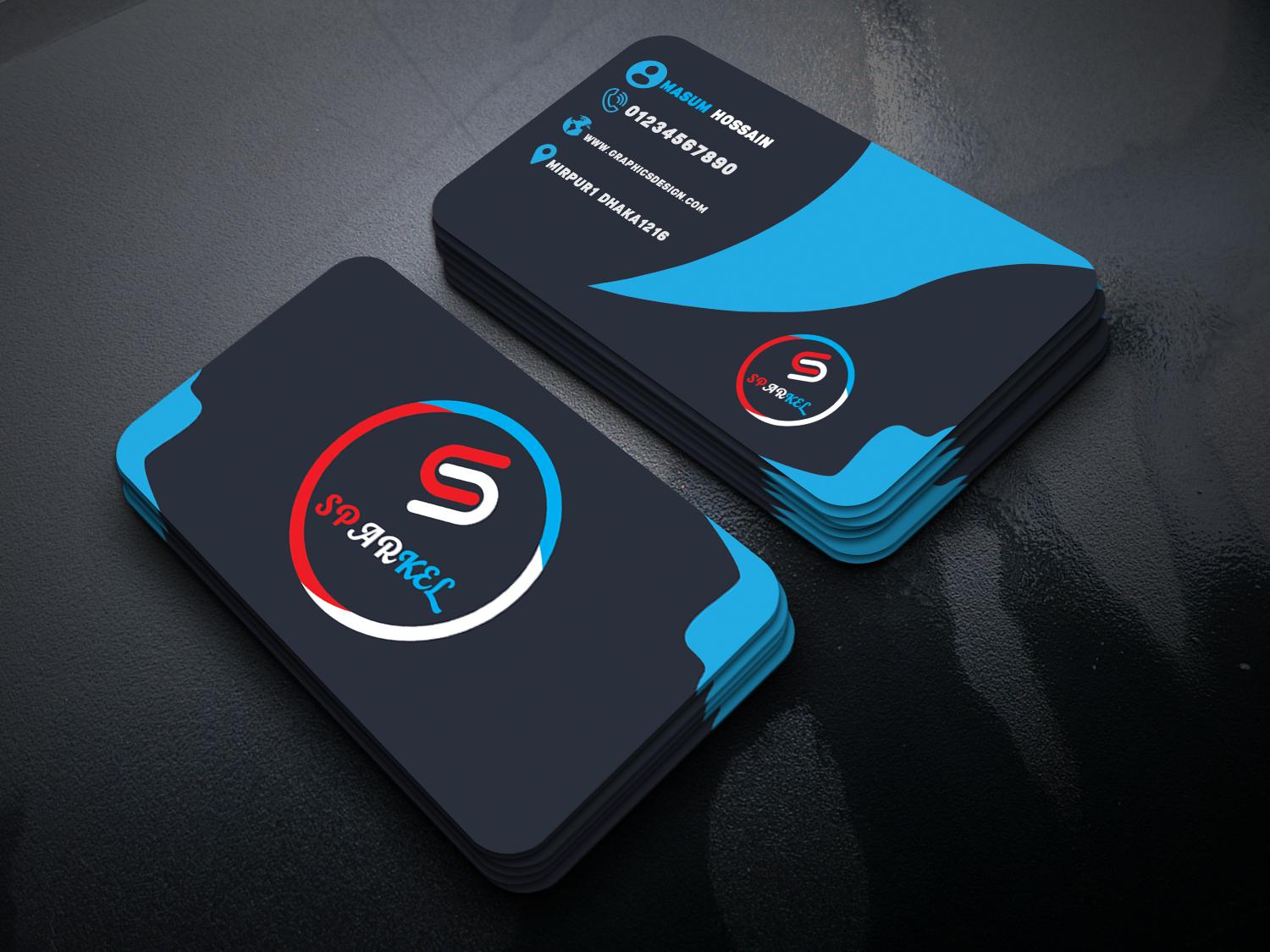 I will do Professional Business Card design like this