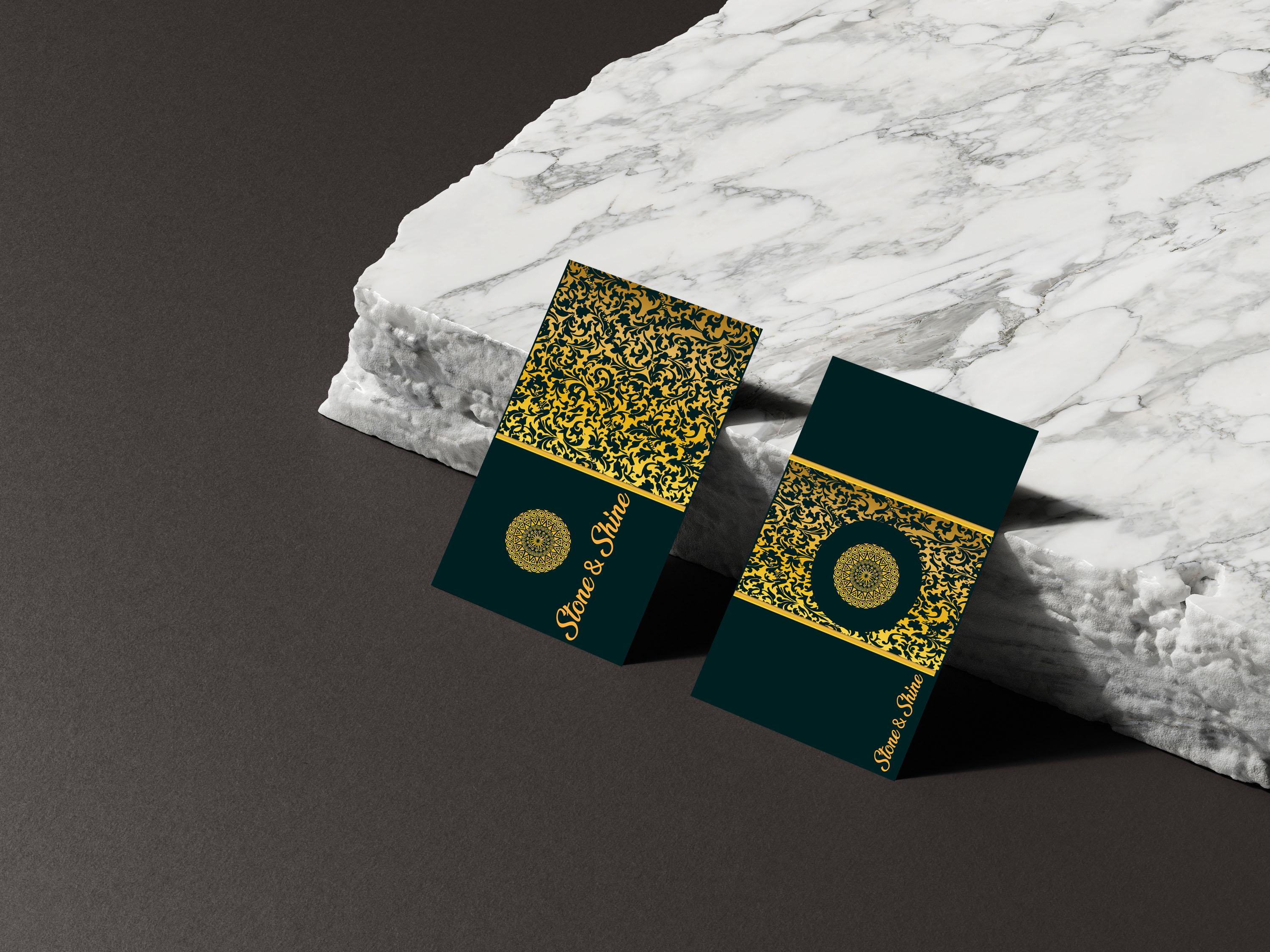 I will design you exclusive luxurious business card