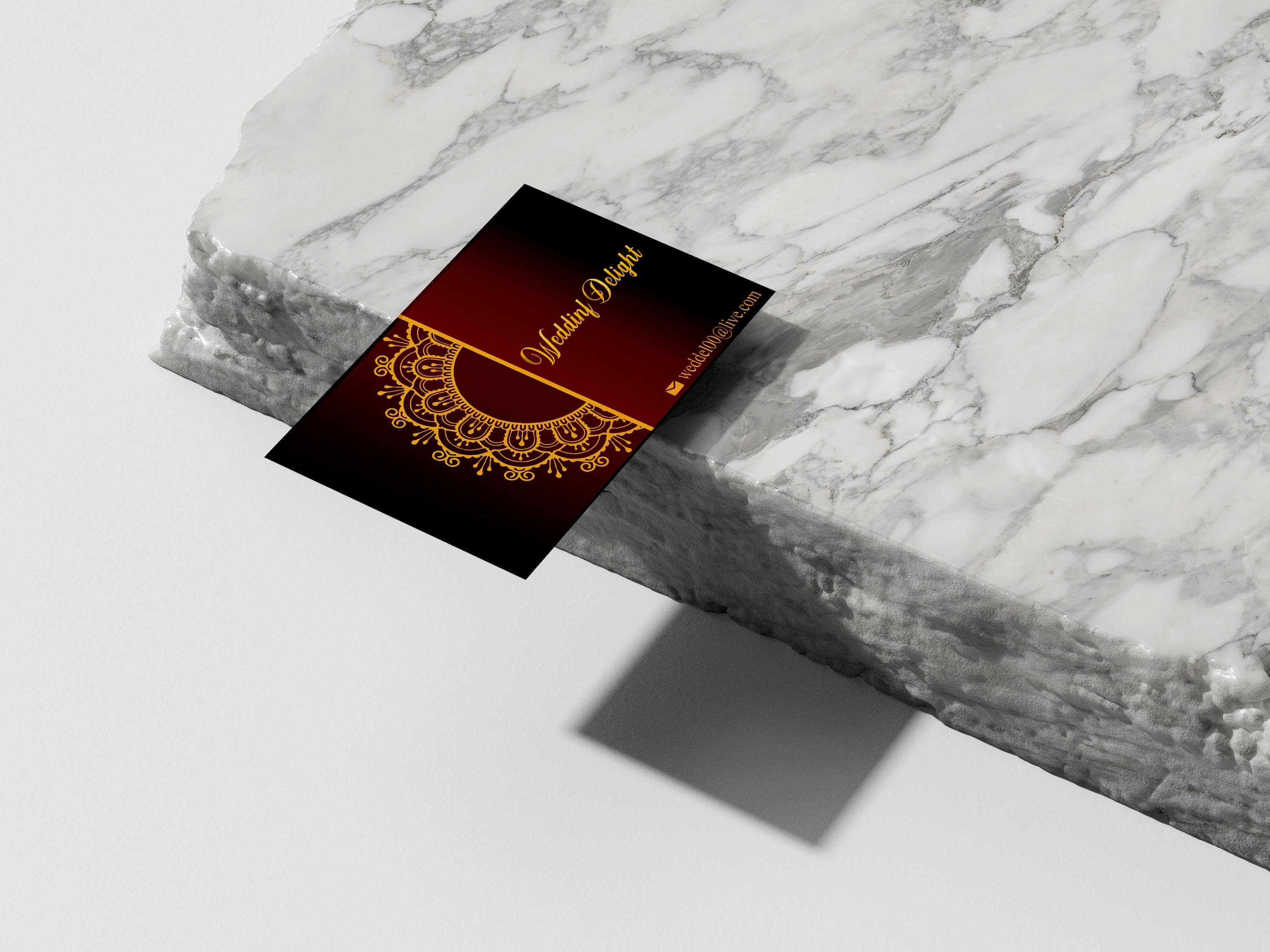 I will design you exclusive luxurious business card