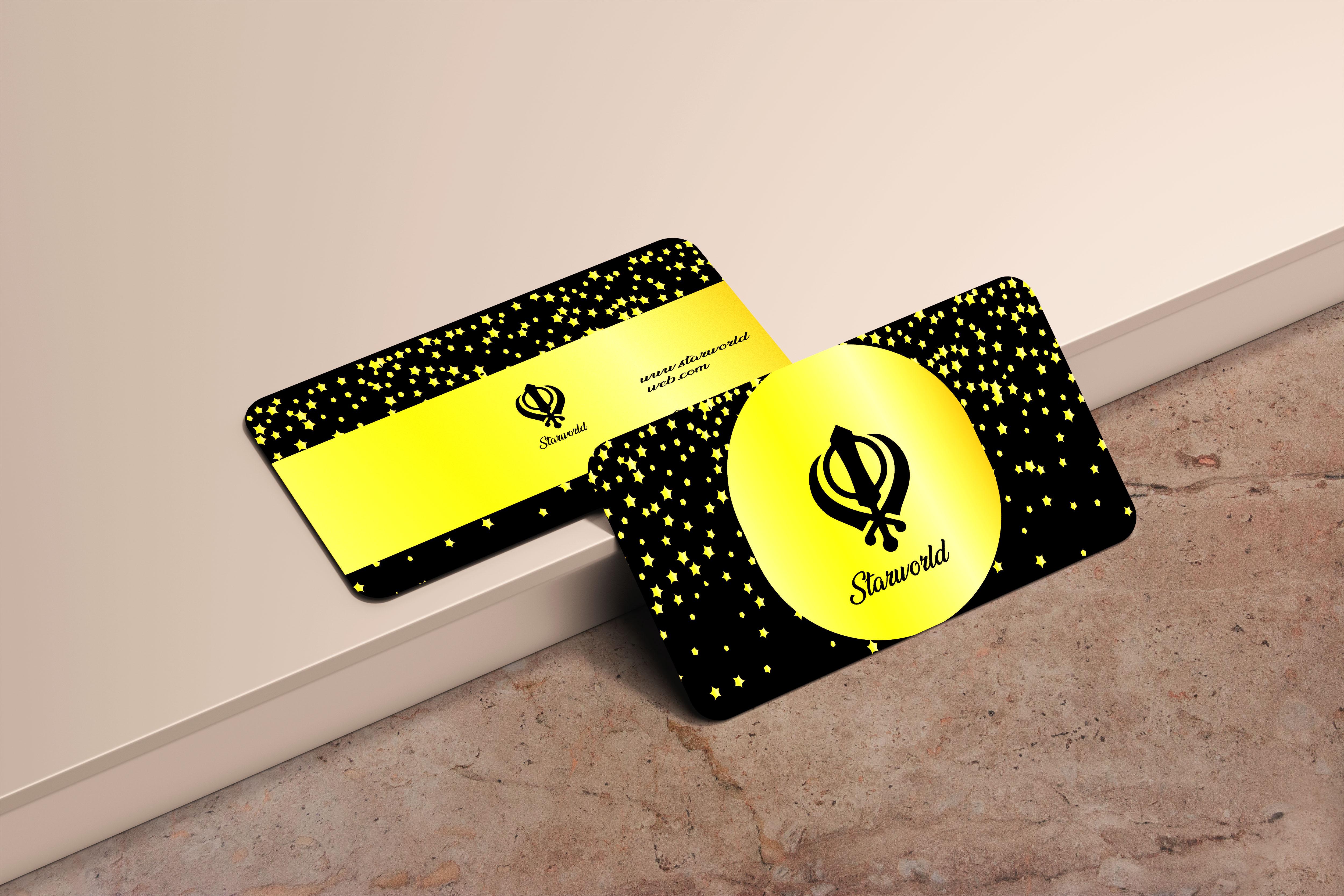 I will design you exclusive luxurious business card