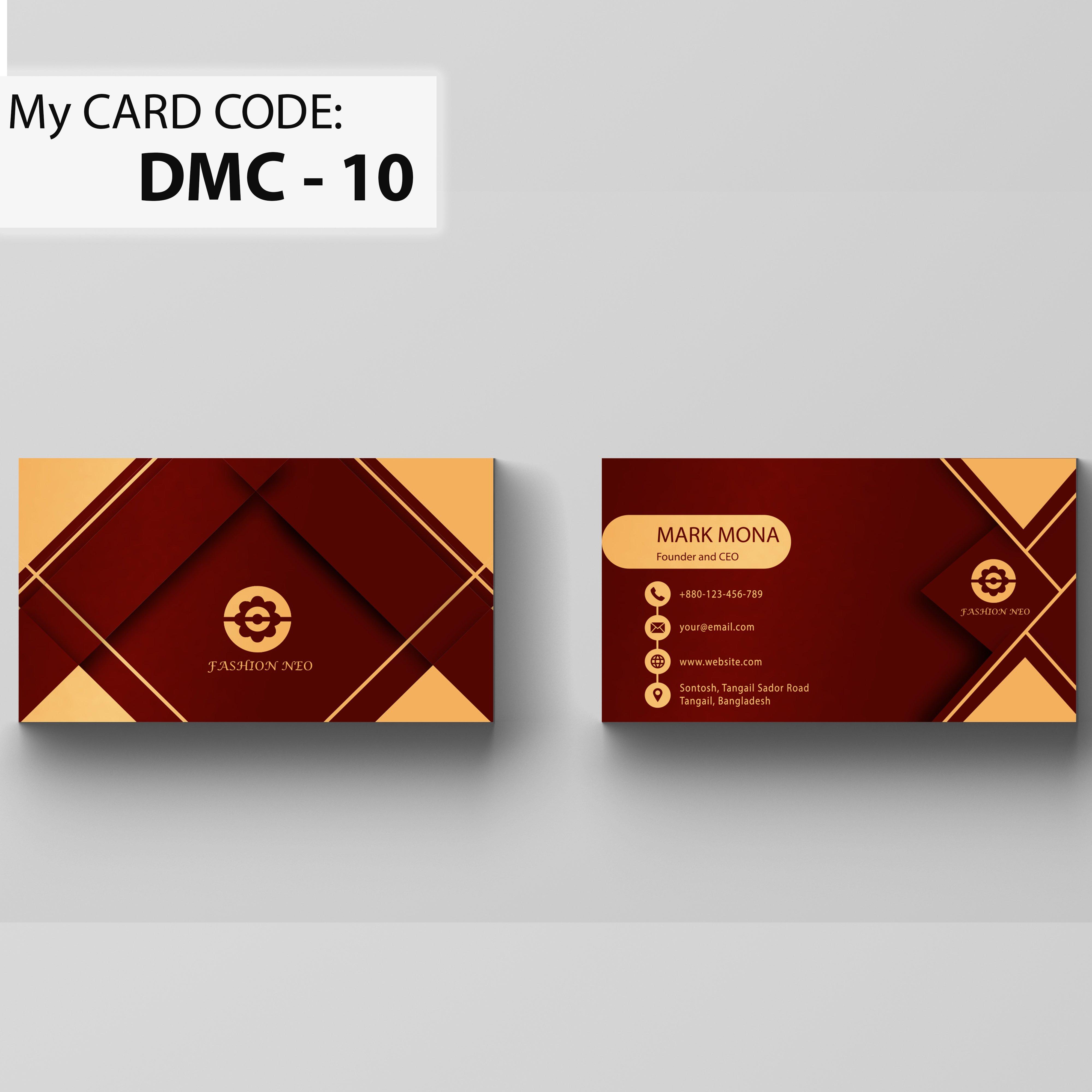 I will Design Mordern Minimalist Business card for you in 1 day
