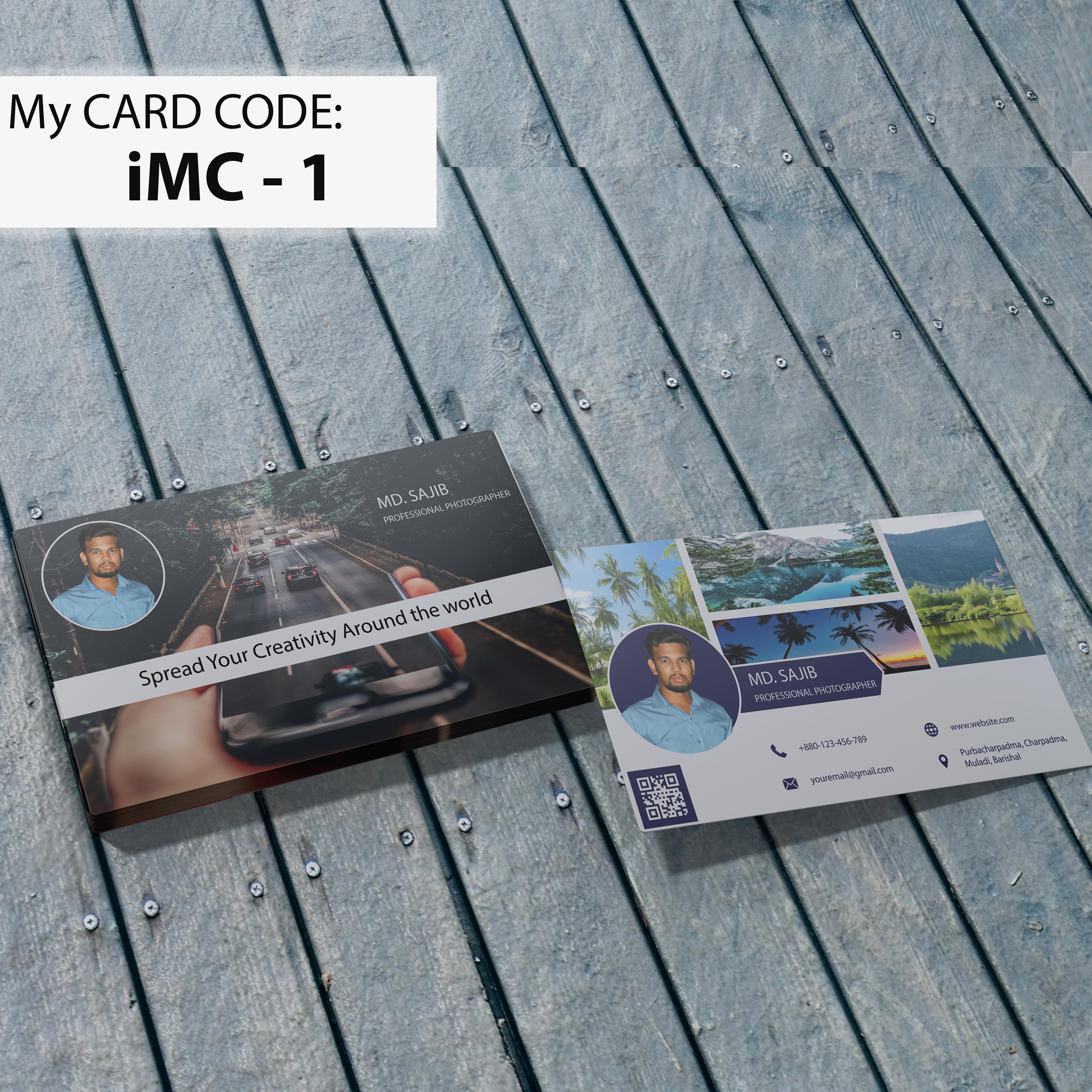 I will Design Mordern Minimalist Business card for you in 1 day