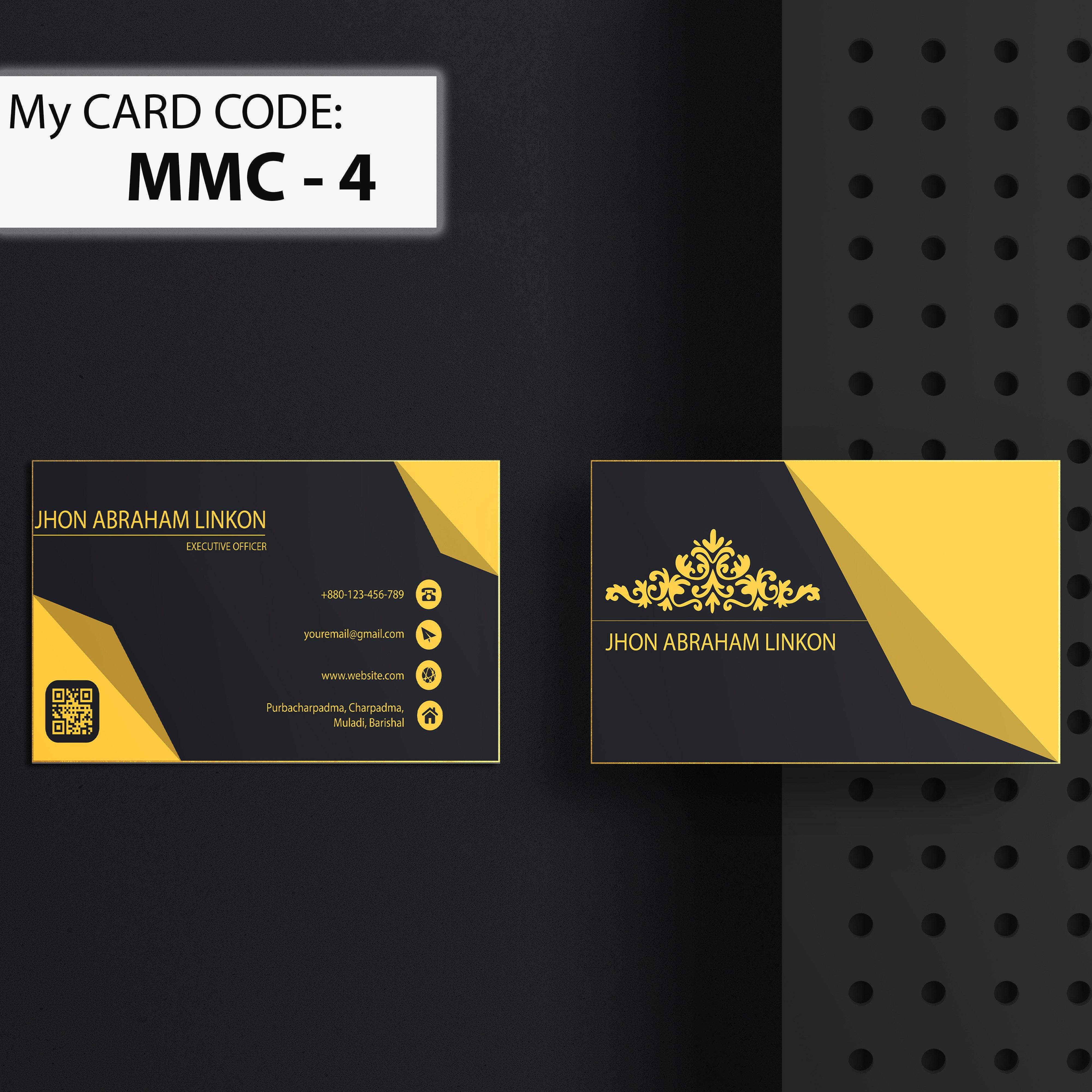 I will Design Mordern Minimalist Business card for you in 1 day